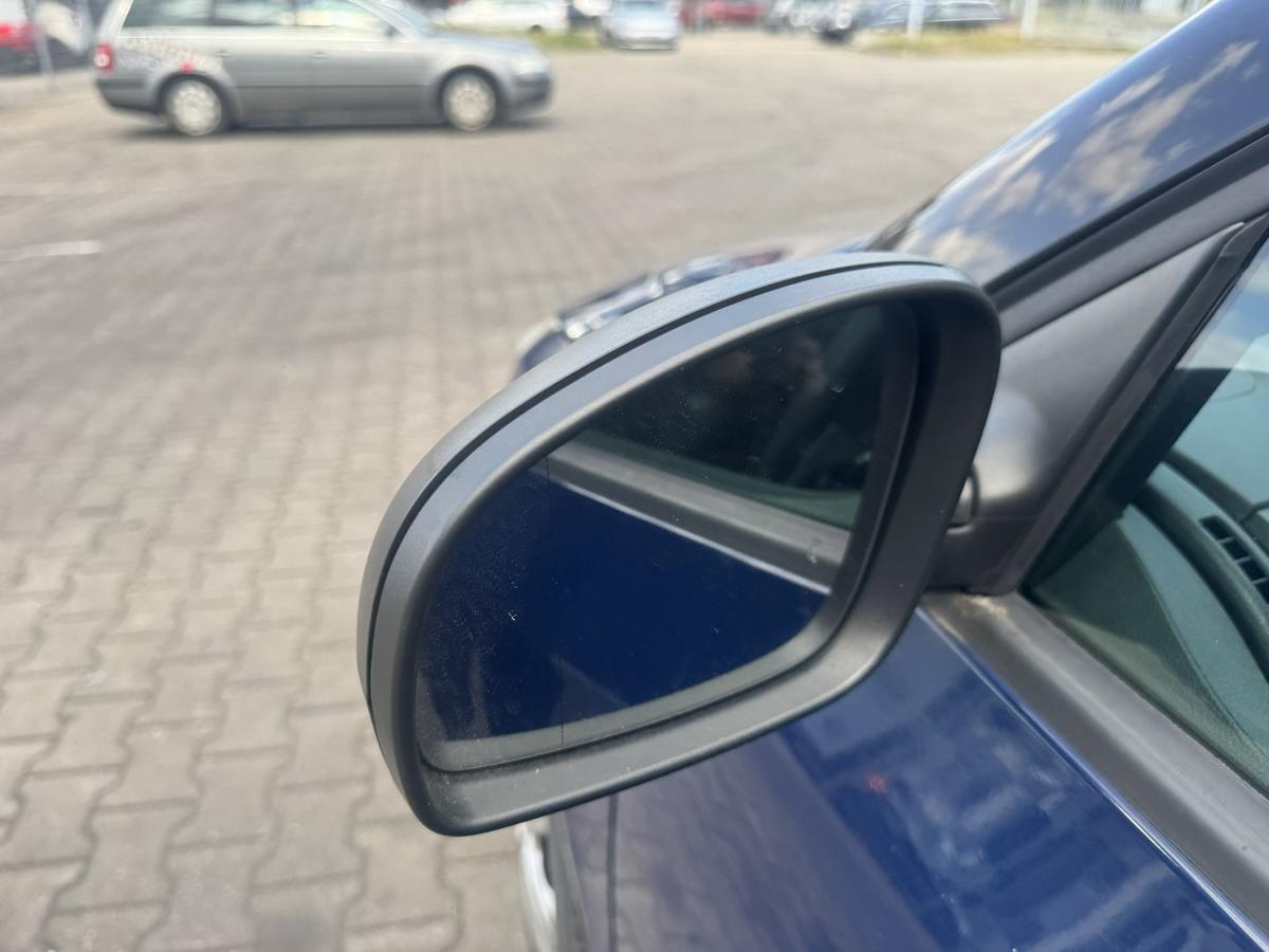 Skoda Fabia 2 5J original Au&szlig;enspiegel links manuell verstellbar schwarz unlackiert Bj.2010